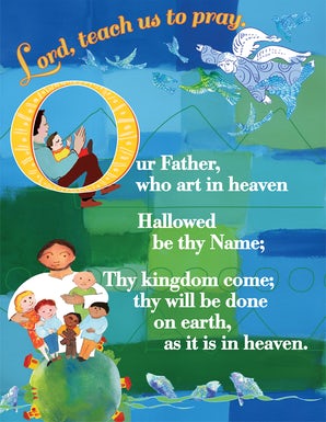 Lord's Prayer Card - Catholic (25 pack)