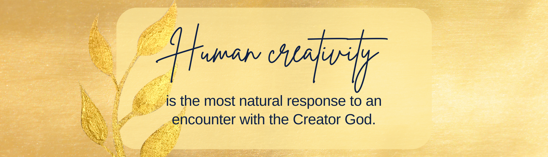 Discover the relationship between the Creator and human creativity!