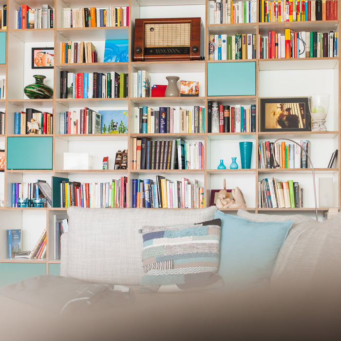 How to solve the problem of too many books.