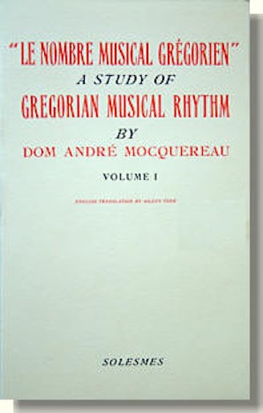 Le Nombre Musical Grégorien