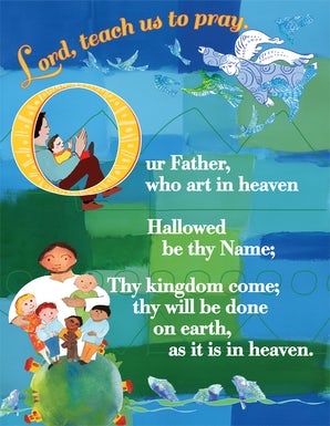 Lord's Prayer Card - Protestant (25 pack)